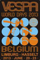 Vespa World Day 2013 Belgien